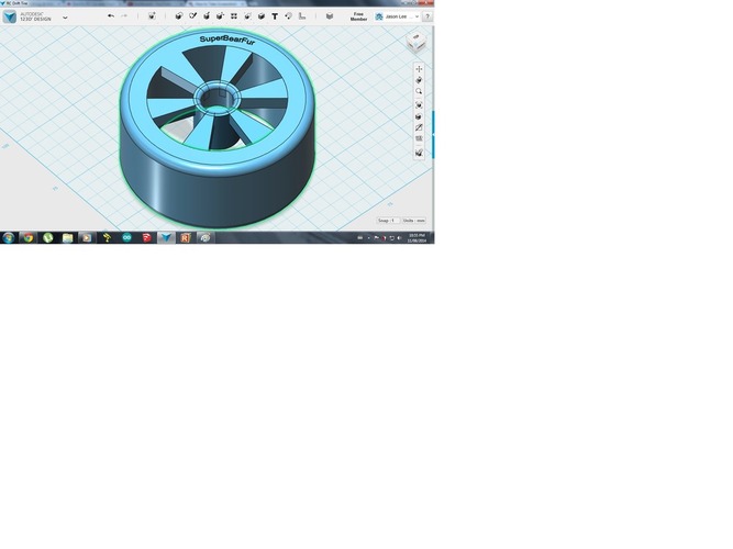 1/10 RC Drifting Wheel 3D Print 28147