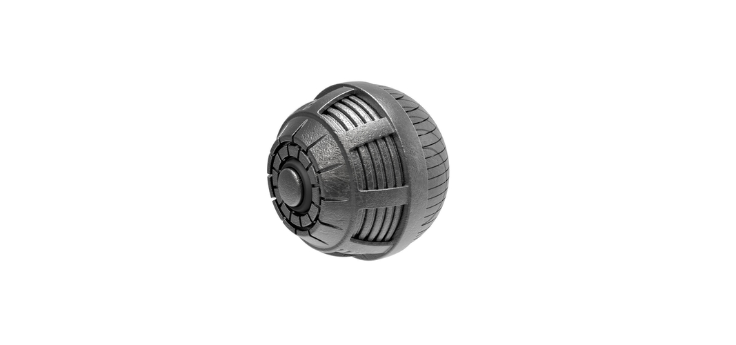 Thermal detonator from Star Wars Rise of Skywalker 3D Print 282178 Thermal detonator from Star Wars Rise of Skywalker 3D Print 282178