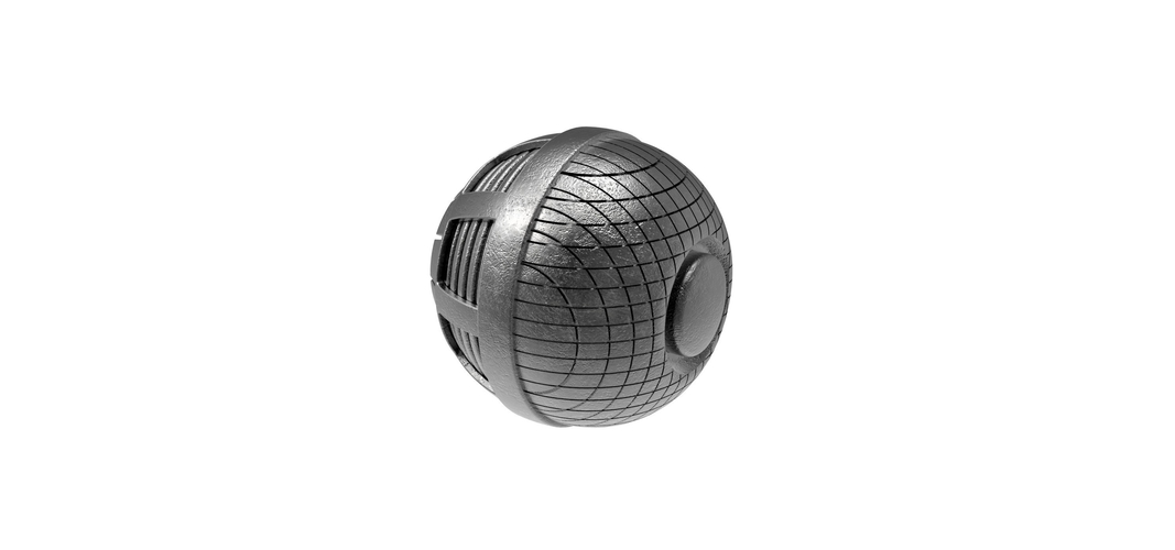 Thermal detonator from Star Wars Rise of Skywalker 3D Print 282183 Thermal detonator from Star Wars Rise of Skywalker 3D Print 282183