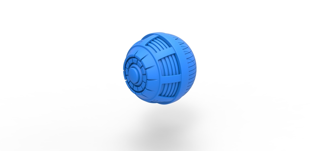 Thermal detonator from Star Wars Rise of Skywalker 3D Print 282184 Thermal detonator from Star Wars Rise of Skywalker 3D Print 282184