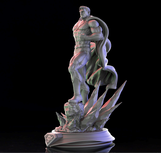 Superman - 3D print model 3D Print 282601 Superman - 3D print model 3D Print 282601