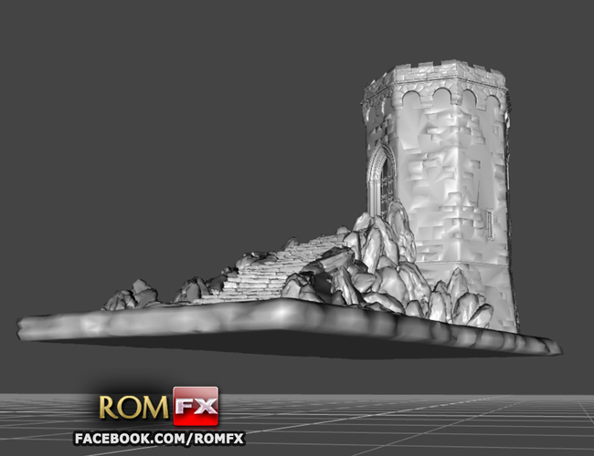 Mini Tower Guard Castle 3D Print 282748 Mini Tower Guard Castle 3D Print 282748