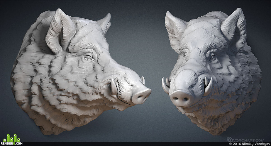 warthog design 3D Print 282795