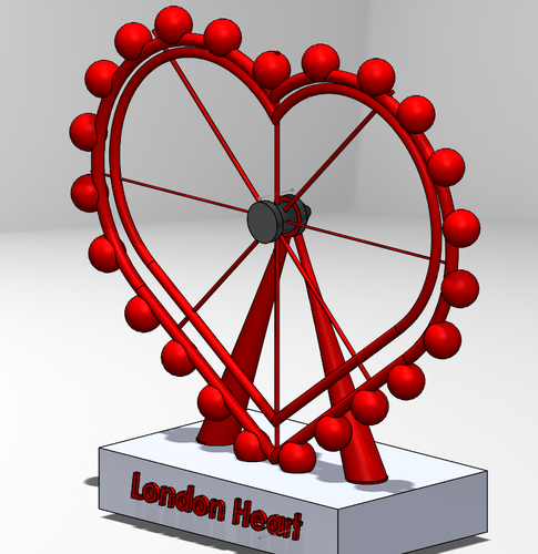 Not London eye But London heart 3D Print 284238