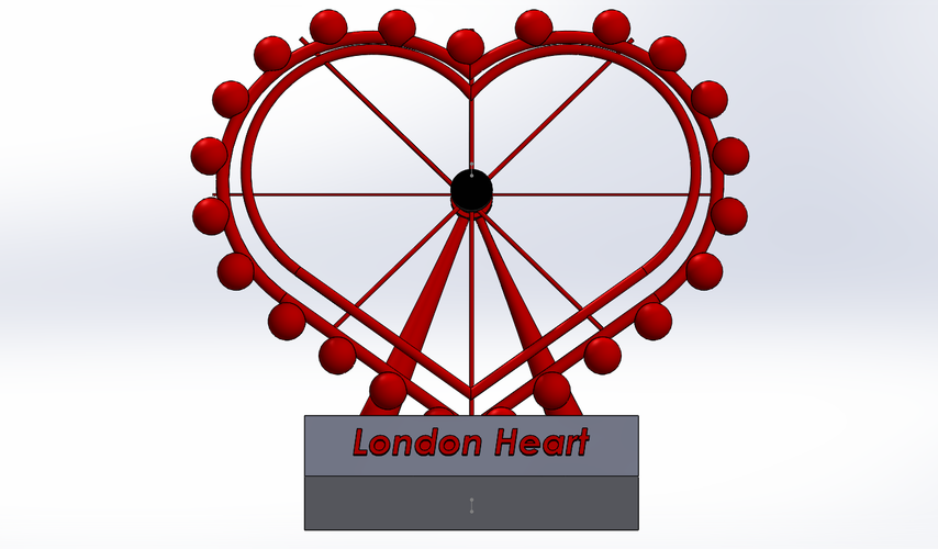 Not London eye But London heart 3D Print 284242