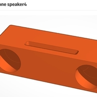 Small Mobile Phone speaker 3D Printing 284336