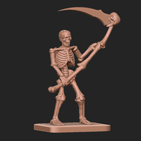 Small Skeleton tribute to HeroQuest 3D Printing 284461