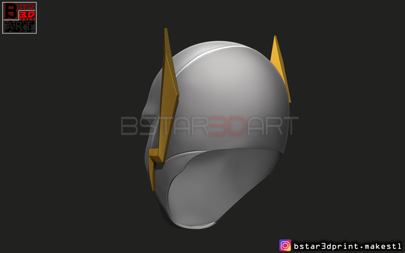 Godspeed Mask - Flash God Season 6 - Flash cosplay helmet  3D Print 284535