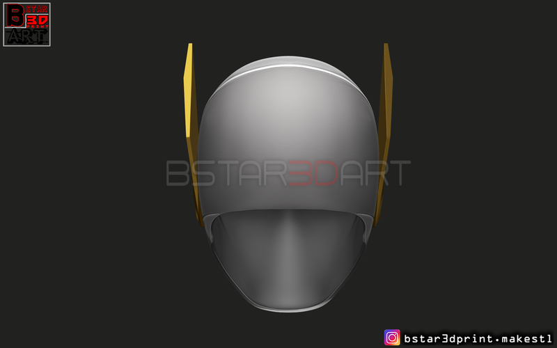 Godspeed Mask - Flash God Season 6 - Flash cosplay helmet  3D Print 284536