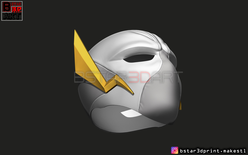 Godspeed Mask - Flash God Season 6 - Flash cosplay helmet  3D Print 284539
