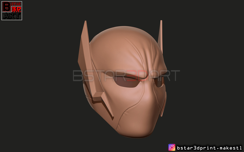 Godspeed Mask - Flash God Season 6 - Flash cosplay helmet  3D Print 284547