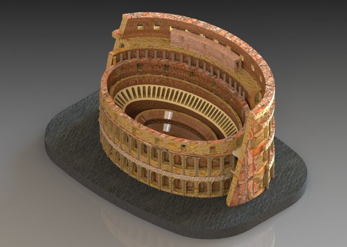 Colosseum 3D Print 28477