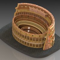 Small Colosseum 3D Printing 28477