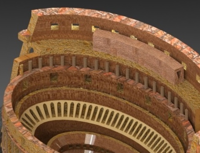 Colosseum 3D Print 28478