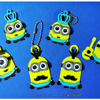 Small Minions Keychain / Magnets - Father's Day cute version 3D Printing 28494