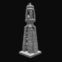 Small Totem 25mm base 3D Printing 285205