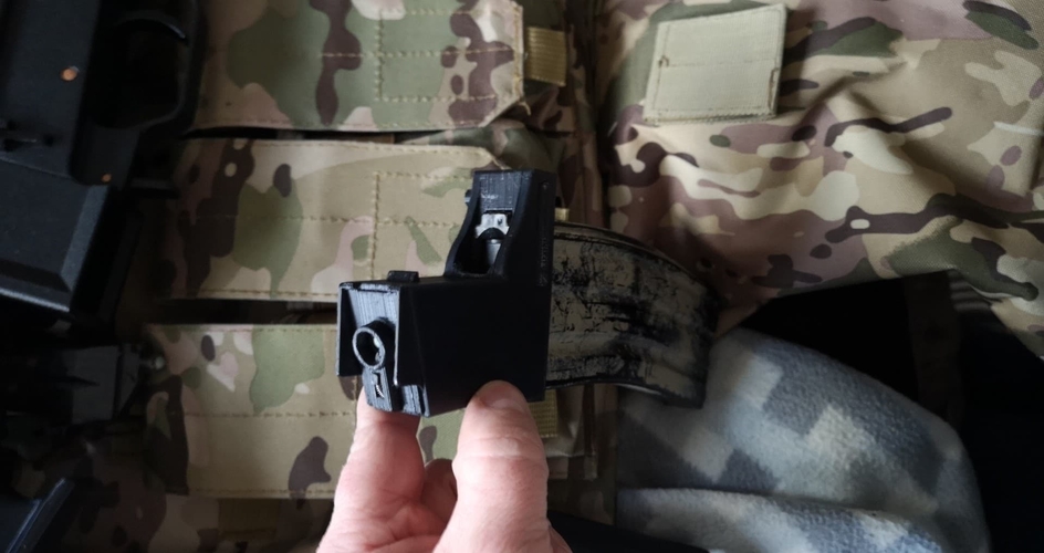 UMP adapter to M4 mag 3D Print 286123 UMP adapter to M4 mag 3D Print 286123