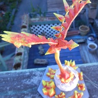 Small Low Poly Phoenix 3D Printing 28672