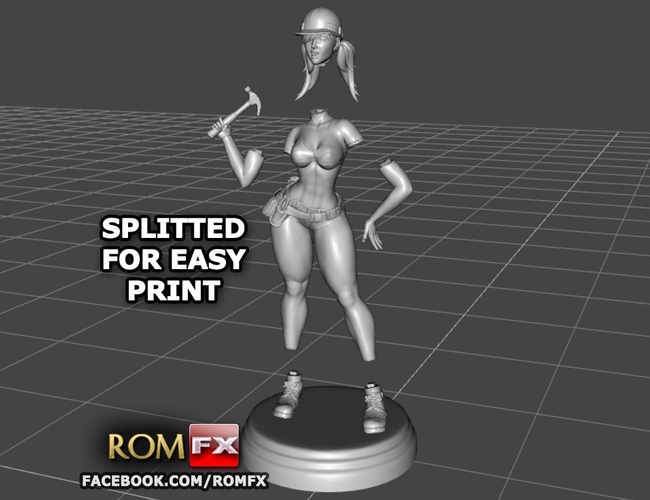 Sexy Hand Girl - Printable Figure 3D Print 286763 Sexy Hand Girl - Printable Figure 3D Print 286763