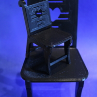 Small 1/12 and 1/6 Miniature chair 3D Printing 288118