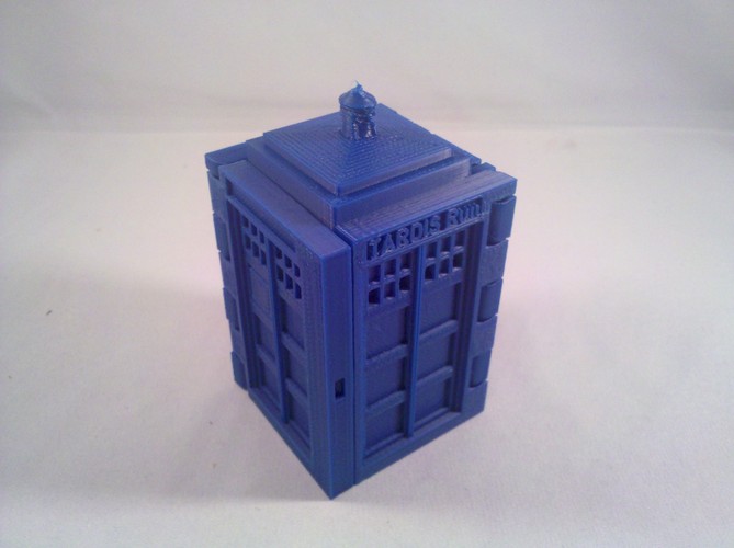 TARDIS Run board game Print-In-One 3D Print 2884