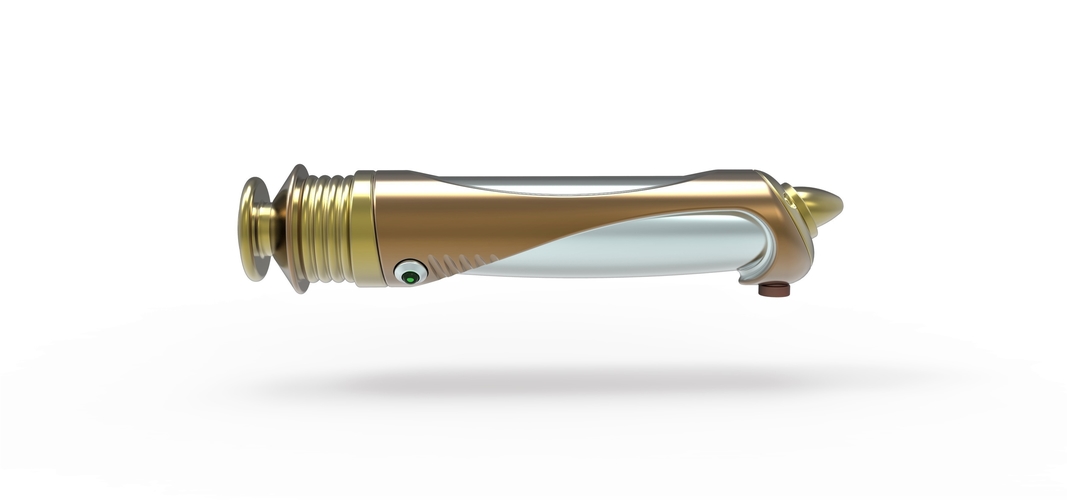 Lightsaber of Darth Sidious from Star Wars 3D Print 288921 Lightsaber of Darth Sidious from Star Wars 3D Print 288921
