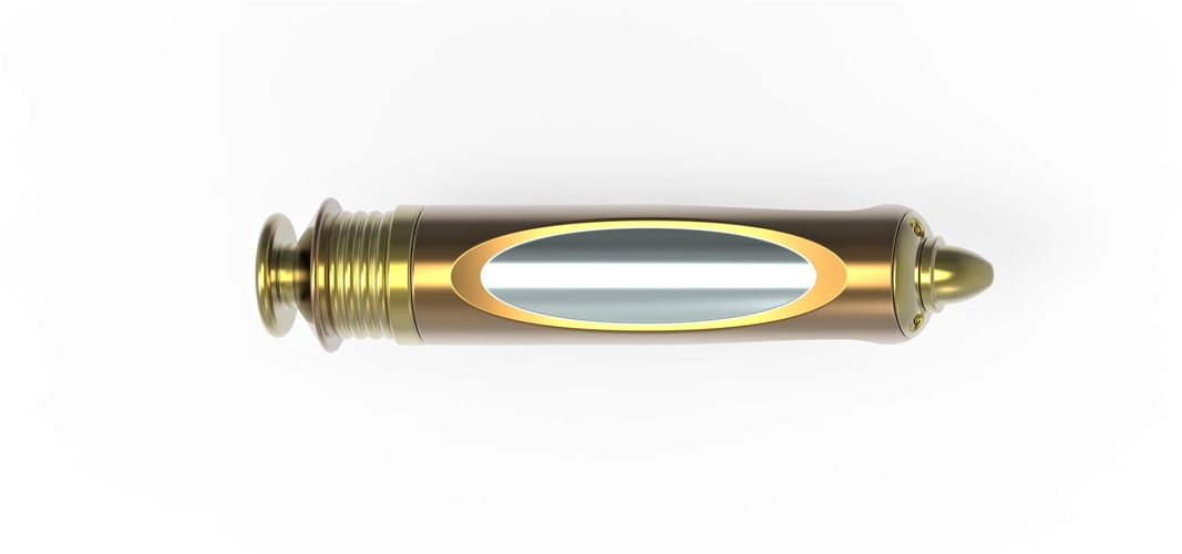 Lightsaber of Darth Sidious from Star Wars 3D Print 288923 Lightsaber of Darth Sidious from Star Wars 3D Print 288923