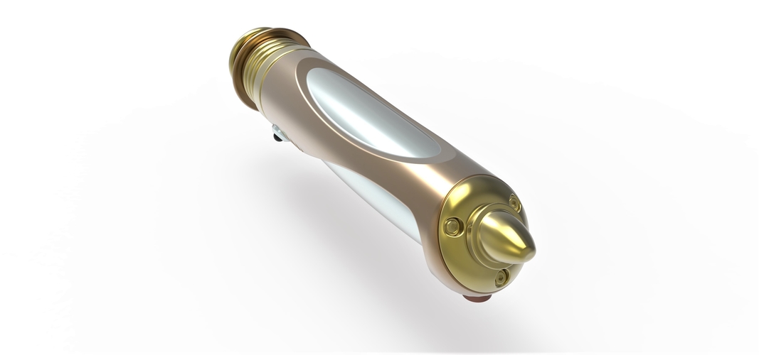 Lightsaber of Darth Sidious from Star Wars 3D Print 288926 Lightsaber of Darth Sidious from Star Wars 3D Print 288926