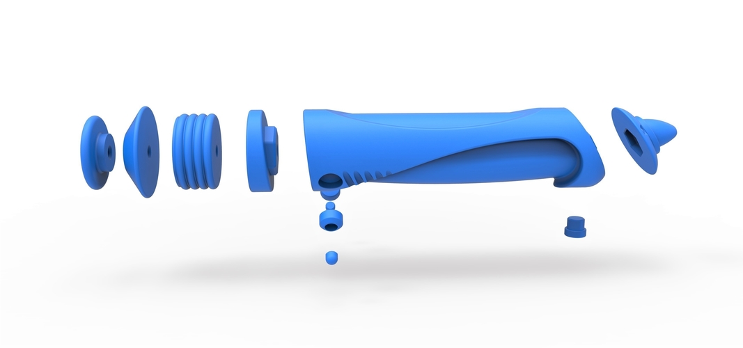 Lightsaber of Darth Sidious from Star Wars 3D Print 288937 Lightsaber of Darth Sidious from Star Wars 3D Print 288937