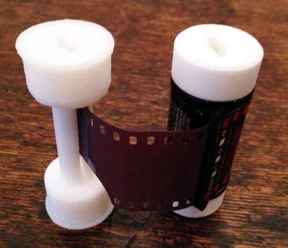 120 Takeup Spool for 35mm Film (1) 3D Print 29004