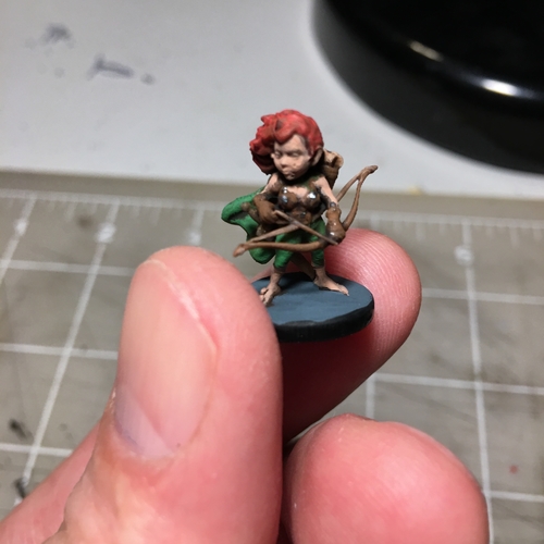 Halfling Ranger 3D Print 290055 Halfling Ranger 3D Print 290055