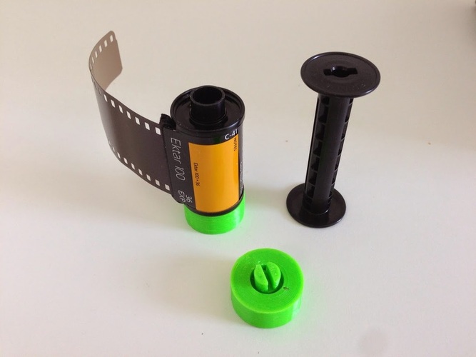 35mm Film on 120 Spool 3D Print 29011