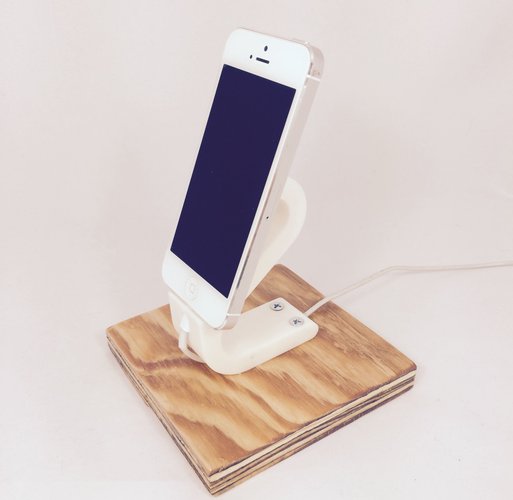 The Ess, iPhone 6+/6/5/5S Apple Lightning Charging Dock 3D Print 29047