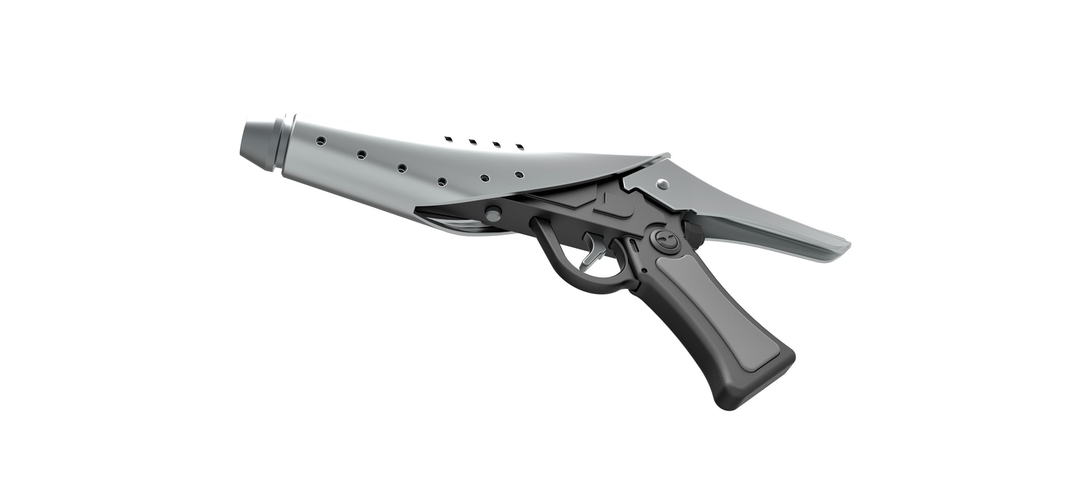 Alderaan blaster pistol from Star Wars 3D Print 290521 Alderaan blaster pistol from Star Wars 3D Print 290521