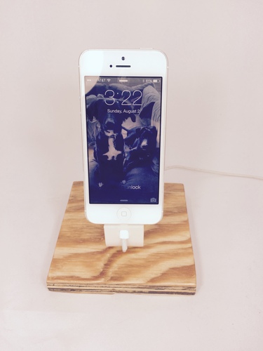 The Ess, iPhone 6+/6/5/5S Apple Lightning Charging Dock 3D Print 29053