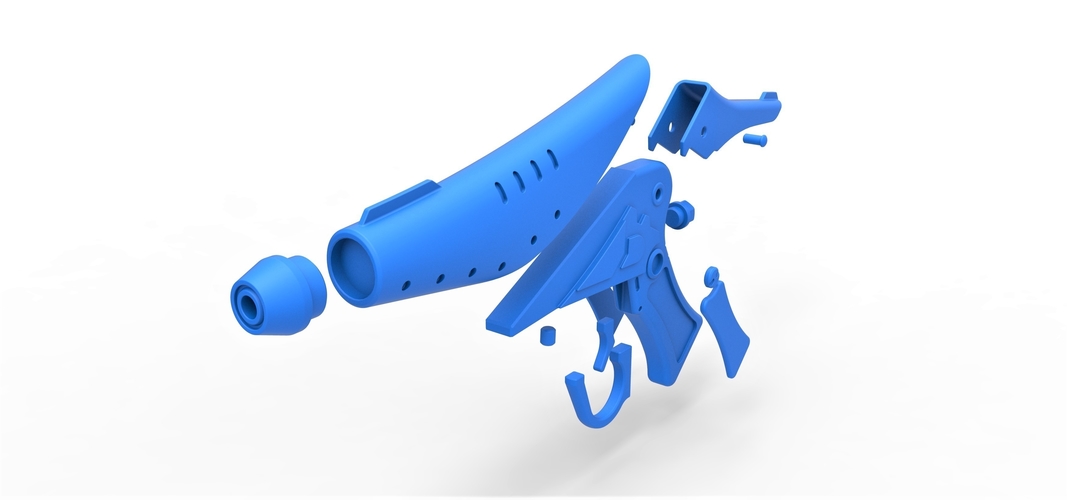 Alderaan blaster pistol from Star Wars 3D Print 290535 Alderaan blaster pistol from Star Wars 3D Print 290535