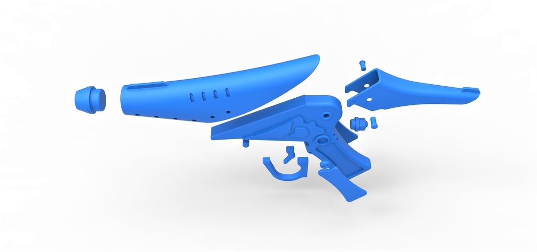 Alderaan blaster pistol from Star Wars 3D Print 290537 Alderaan blaster pistol from Star Wars 3D Print 290537