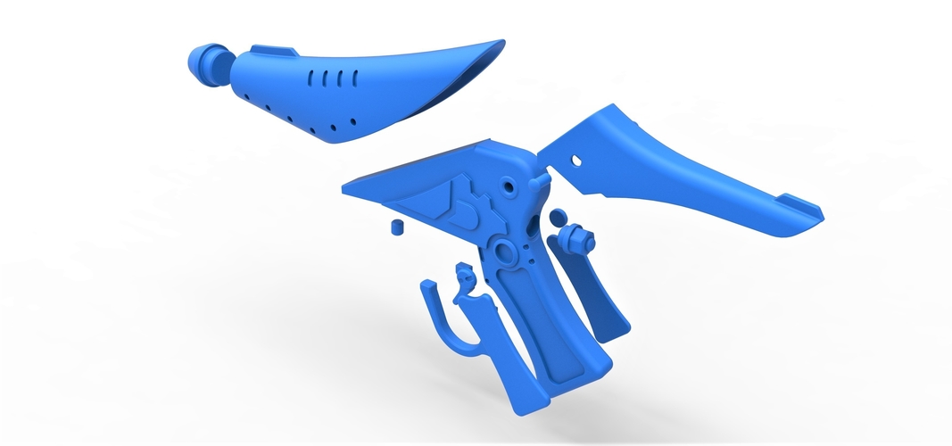 Alderaan blaster pistol from Star Wars 3D Print 290538 Alderaan blaster pistol from Star Wars 3D Print 290538