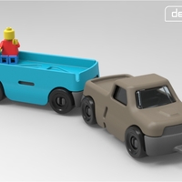Small Gro-Trailer 3D Printing 29203