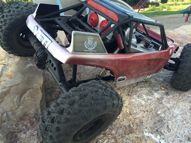 Axial Yeti Rear light Cover 3D Print 29285 Axial Yeti Rear light Cover 3D Print 29285