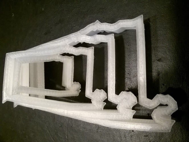 Alabama Cookie Cutter, set of four 3D Print 29315 Alabama Cookie Cutter, set of four 3D Print 29315