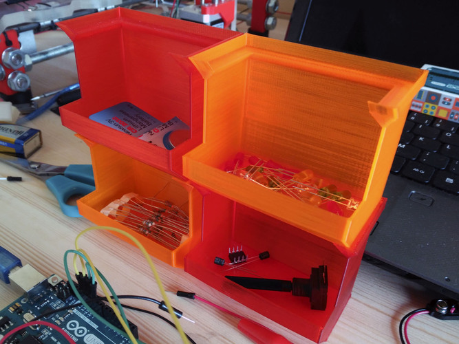 Stacka Open Boxa 3D Print 29474 Stacka Open Boxa 3D Print 29474