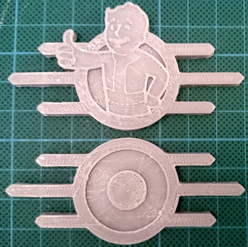 Fallout Badge Set 3D Print 29705