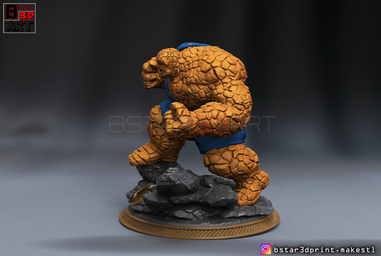 The Thing High Quality - Fantastic Four - Marvel Comic  3D Print 298944