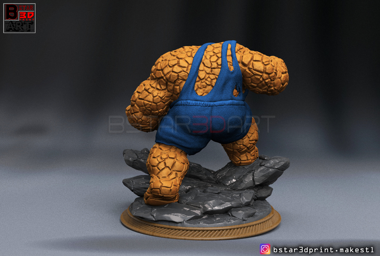 The Thing High Quality - Fantastic Four - Marvel Comic  3D Print 298946