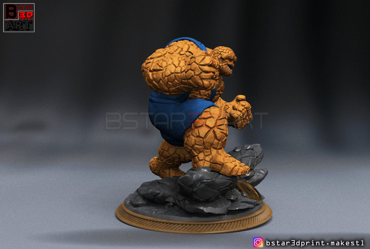 The Thing High Quality - Fantastic Four - Marvel Comic  3D Print 298948