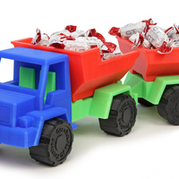 Small Toy Dump Truck Trailer 3D Printing 29913