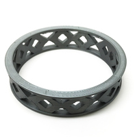 Small Crosshatch Bracelet 3D Printing 29967