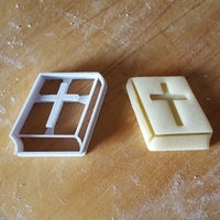 Small Bible cookie cutter 3D Printing 299710
