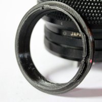 Small Canon FD lens adapter for GuerillaBeam 3D Printing 30075